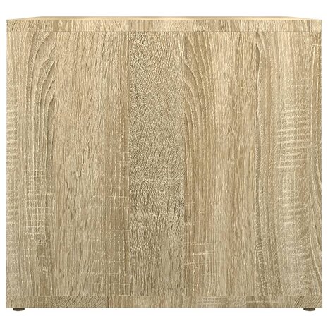 Nachtkastje 41x40x36 cm bewerkt hout sonoma eikenkleurig 8720845667122 6