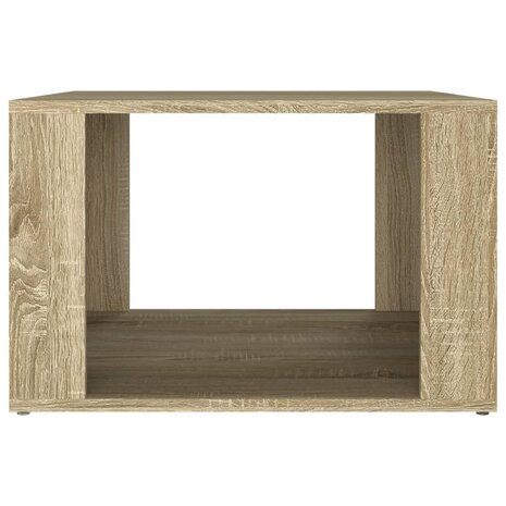 Nachtkastje 57x55x36 cm bewerkt hout sonoma eikenkleurig 8720845667207 5