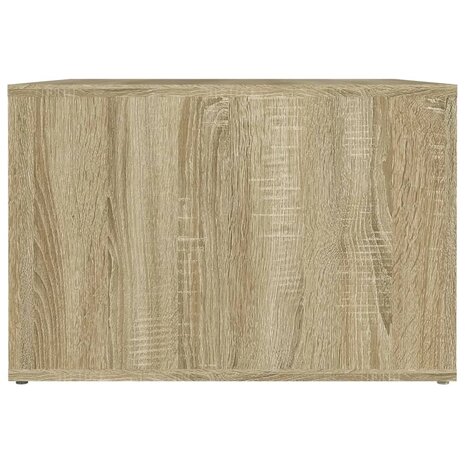 Nachtkastje 57x55x36 cm bewerkt hout sonoma eikenkleurig 8720845667207 6