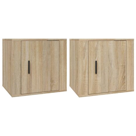 Nachtkastjes 2 st 50x39x47 cm sonoma eikenkleurig 8720287221395 2