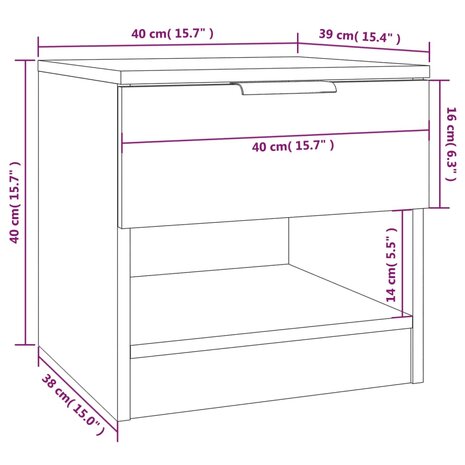 Nachtkastjes 2 st bewerkt hout gerookt eikenkleurig 8720286968178 7