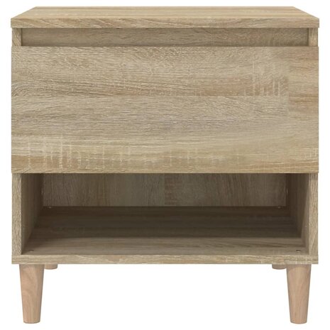 Nachtkastjes 2 st 50x46x50 cm bewerkt hout sonoma eikenkleurig 8720845668846 5