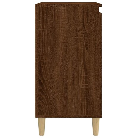 Nachtkastjes 2 st 40x35x70 cm bewerkt hout bruin eikenkleur 8720845737337 7