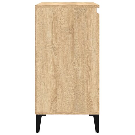 Nachtkastjes 2 st 40x35x70 cm bewerkt hout sonoma eikenkleurig 8720845737412 8