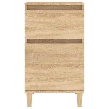 Nachtkastjes 2 st 40x35x70 cm bewerkt hout sonoma eikenkleurig 8720845737894 6