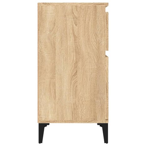 Nachtkastjes 2 st 40x35x70 cm bewerkt hout sonoma eikenkleurig 8720845738051 7