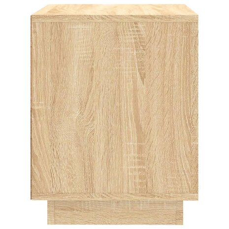 Nachtkastjes 2 st 44x35x45 cm bewerkt hout sonoma eikenkleurig 8720845794255 8