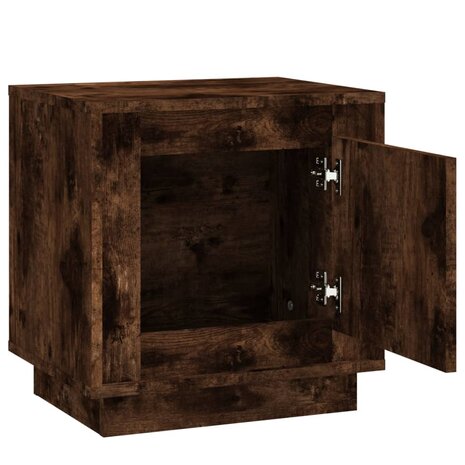 Nachtkastjes 2 st 44x35x45 cm bewerkt hout gerookt eikenkleurig 8720845794293 6