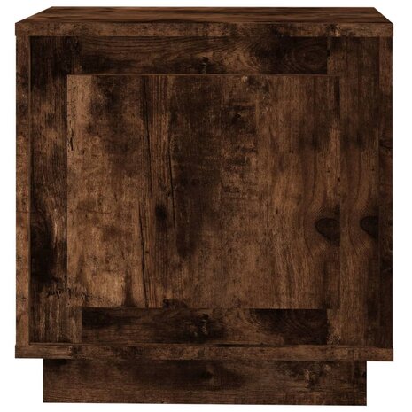 Nachtkastjes 2 st 44x35x45 cm bewerkt hout gerookt eikenkleurig 8720845794293 7