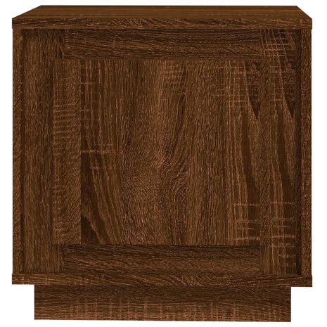 Nachtkastjes 2 st 44x35x45 cm bewerkt hout bruin eikenkleur 8720845794330 7