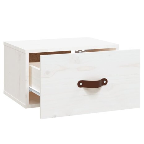 Nachtkastjes 2 st wandgemonteerd 40x29,5x22 cm wit 8720845555535 8