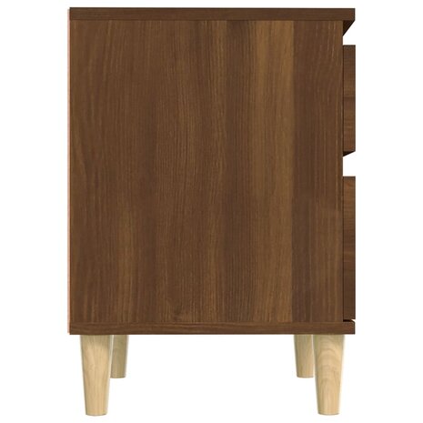 Nachtkastjes 2 st 40x35x50 cm bruin eikenkleur 8720287226352 7