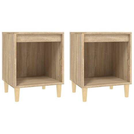 Nachtkastjes 2 st 40x35x50 cm sonoma eikenkleurig 8720287226598 2