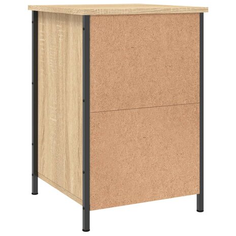 Nachtkastjes 2 st 40x42x60 cm bewerkt hout sonoma eikenkleurig 8720845938659 9