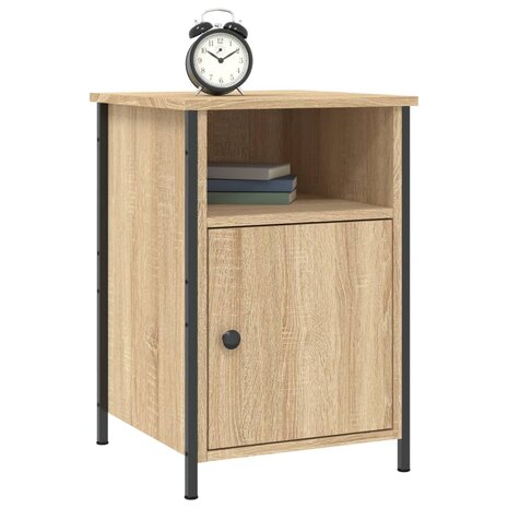 Nachtkastjes 2 st 40x42x60 cm bewerkt hout sonoma eikenkleurig 8720845938758 3