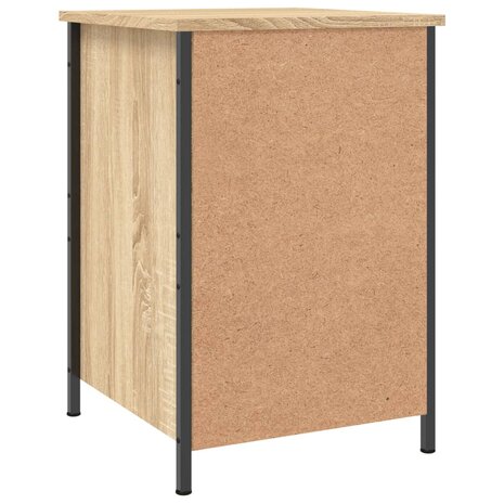 Nachtkastjes 2 st 40x42x60 cm bewerkt hout sonoma eikenkleurig 8720845938758 9