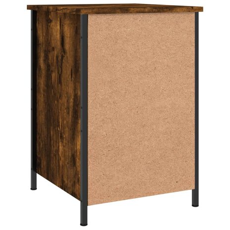 Nachtkastjes 2 st 40x42x60 cm bewerkt hout gerookt eikenkleurig 8720845938772 9