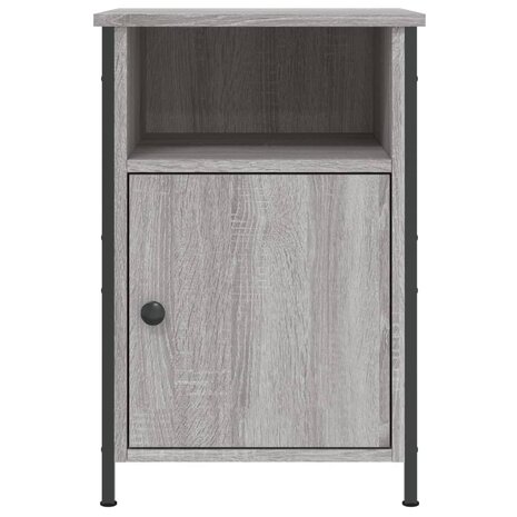 Nachtkastjes 2 st 40x42x60 cm bewerkt hout grijs sonoma eiken 8720845938796 6