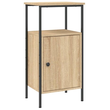 Nachtkastjes 2 st 41x31x80 cm sonoma eikenkleurig 8720845938857 5