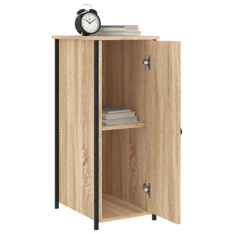 Nachtkastjes 2 st 32x42x80 cm bewerkt hout sonoma eikenkleurig 8720845939250 4