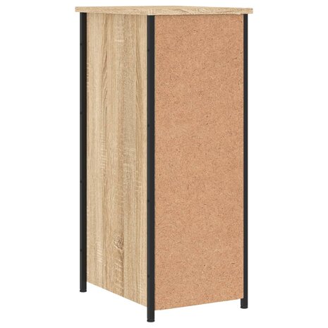 Nachtkastjes 2 st 32x42x80 cm bewerkt hout sonoma eikenkleurig 8720845939250 9