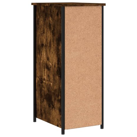 Nachtkastjes 2 st 32x42x80 cm bewerkt hout gerookt eikenkleurig 8720845939274 9