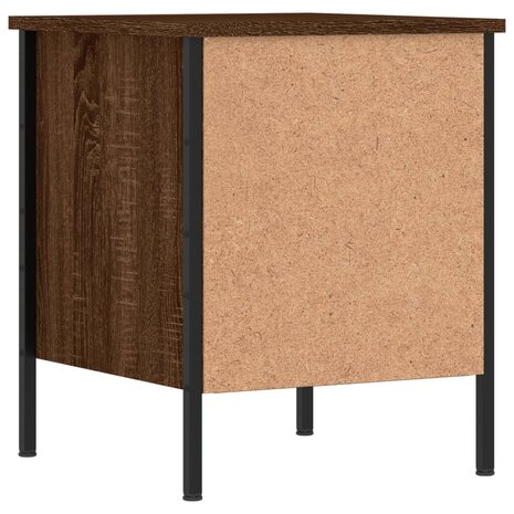 Nachtkastjes 2 st 40x42x50 cm bewerkt hout bruin eikenkleur 8720845939519 9