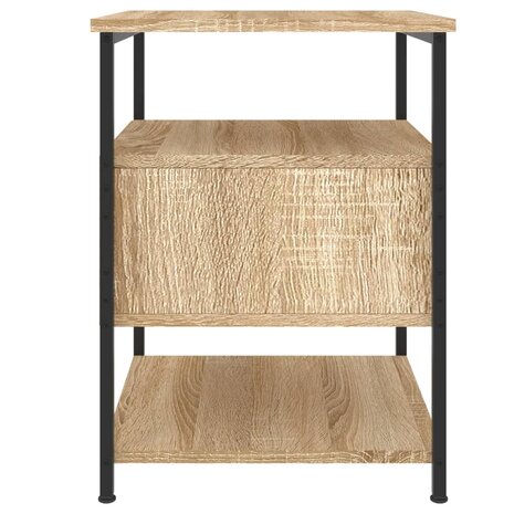 Nachtkastjes 2 st 40x42x56 cm bewerkt hout sonoma eikenkleurig 8720845939854 8