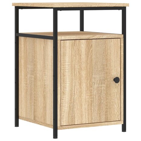 Nachtkastjes 2 st 40x42x60 cm bewerkt hout sonoma eikenkleurig 8720845939953 3