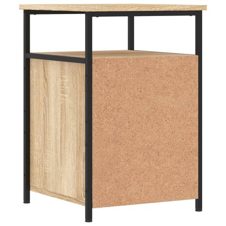 Nachtkastjes 2 st 40x42x60 cm bewerkt hout sonoma eikenkleurig 8720845939953 9