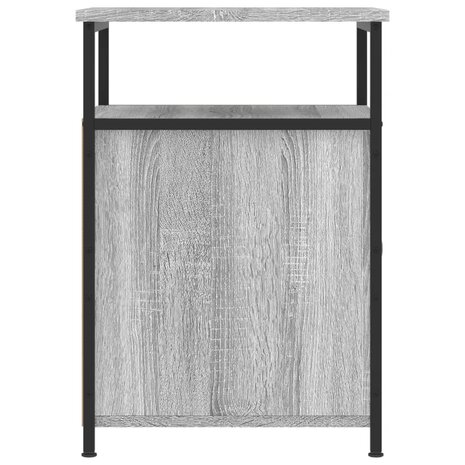 Nachtkastjes 2 st 40x42x60 cm bewerkt hout grijs sonoma eiken 8720845939991 8