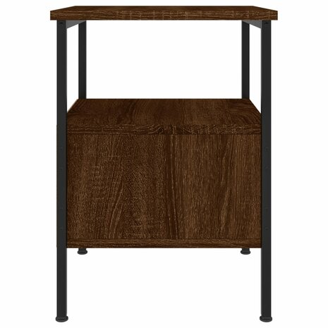 Nachtkastjes 2 st 34x36x50 cm bewerkt hout bruin eikenkleur 8720845940119 8