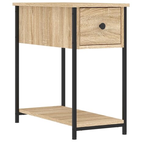 Nachtkastjes 2 st 30x60x60 cm bewerkt hout sonoma eikenkleurig 8720845940157 5