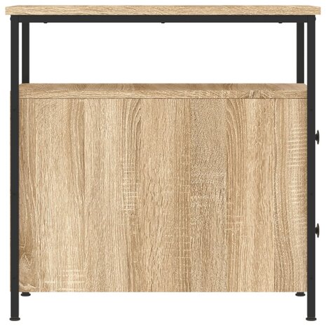 Nachtkastjes 2 st 30x60x60 cm bewerkt hout sonoma eikenkleurig 8720845940256 8