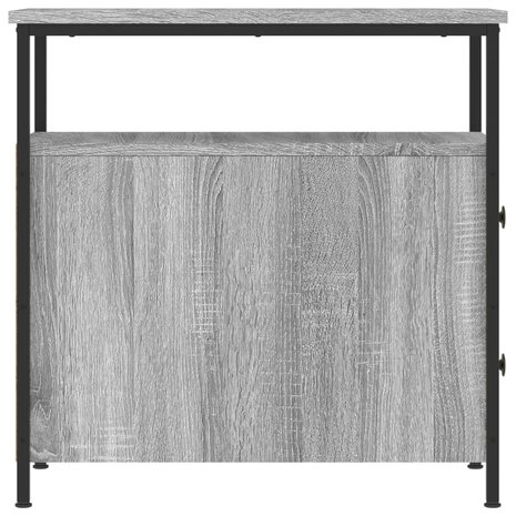 Nachtkastjes 2 st 30x60x60 cm bewerkt hout grijs sonoma eiken 8720845940294 8