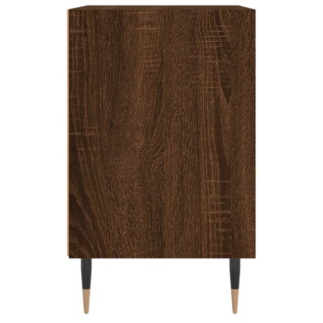 Nachtkastjes 2 st 40x30x50 cm bewerkt hout bruin eikenkleur 8720845904302 6