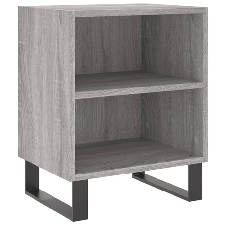 Nachtkastjes 2 st 40x30x50 cm bewerkt hout grijs sonoma eiken 8720845904609 4