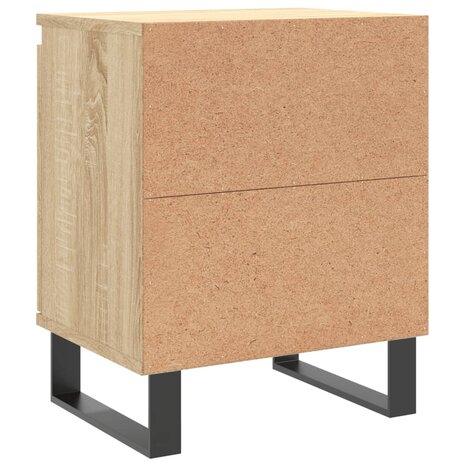 Nachtkastjes 2 st 40x30x50 cm bewerkt hout sonoma eikenkleurig 8720845905026 8