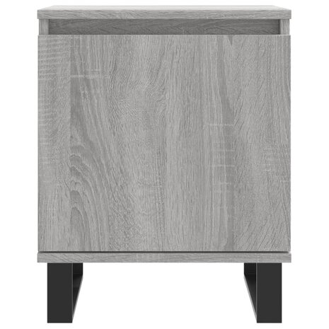 Nachtkastjes 2 st 40x30x50 cm bewerkt hout grijs sonoma eiken 8720845905088 5