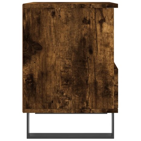 Nachtkastjes 2 st 40x35x50 cm bewerkt hout gerookt eikenkleurig 8721012110304 8