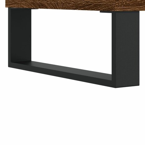 Nachtkastjes 2 st 40x35x50 cm bewerkt hout bruin eikenkleur 8721012110342 10