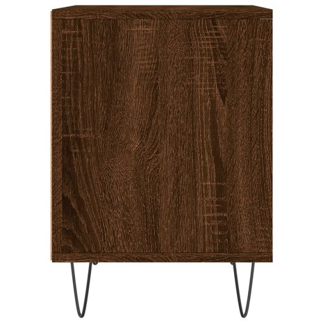 Nachtkastjes 2 st 40x35x50 cm bewerkt hout bruin eikenkleur 8721012111141 6