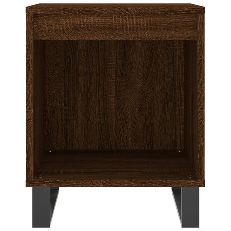 Nachtkastjes 2 st 40x35x50 cm bewerkt hout bruin eikenkleur 8721012111301 5