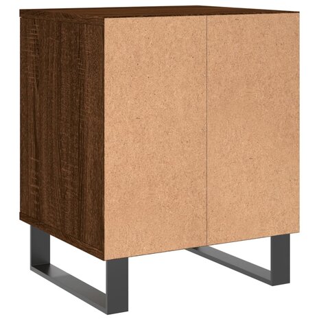 Nachtkastjes 2 st 40x35x50 cm bewerkt hout bruin eikenkleur 8721012111301 7