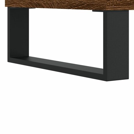 Nachtkastjes 2 st 40x35x50 cm bewerkt hout bruin eikenkleur 8721012111301 8