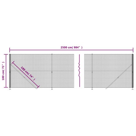 Draadgaashek met flens 1,8x25 m groen 8720845778989 6