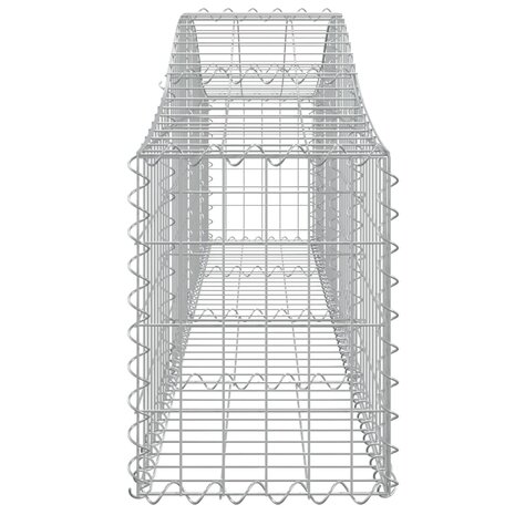 Schanskorven 3 st gewelfd 200x30x40/60 cm gegalvaniseerd ijzer 8720845559519 5