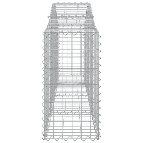 Schanskorven 3 st gewelfd 200x30x60/80 cm gegalvaniseerd ijzer 8720845559724 5