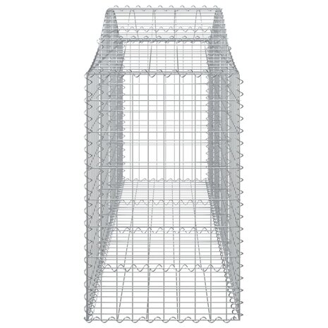 Schanskorven 5 st gewelfd 200x50x80/100 cm gegalvaniseerd ijzer 8720845562052 5