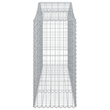 Schanskorven 2 st gewelfd 200x50x100/120 cm ijzer 8720845562236 5